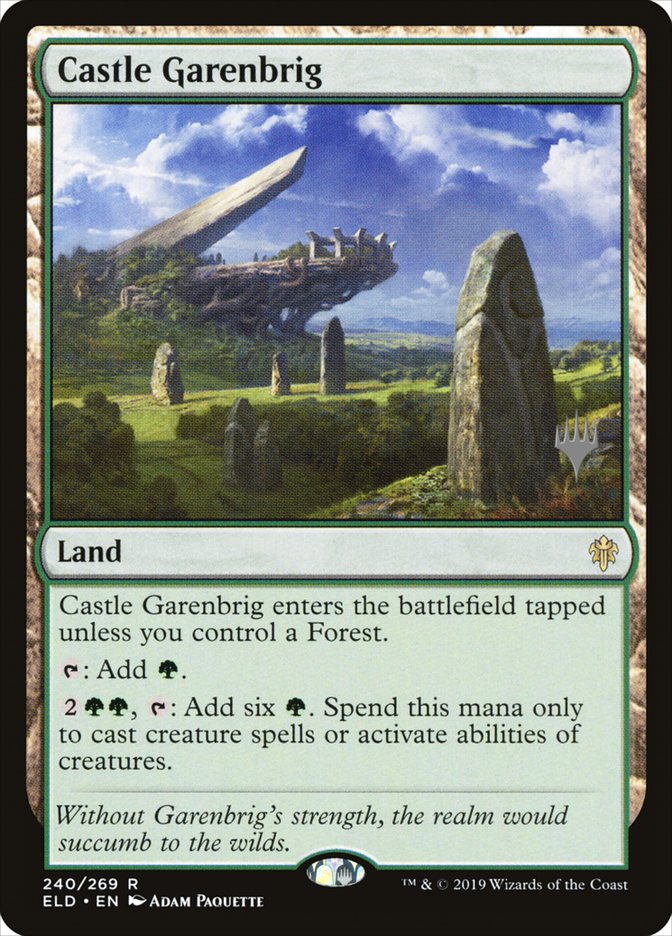 Castle Garenbrig - [Promo] Throne of Eldraine Promos (PELD)