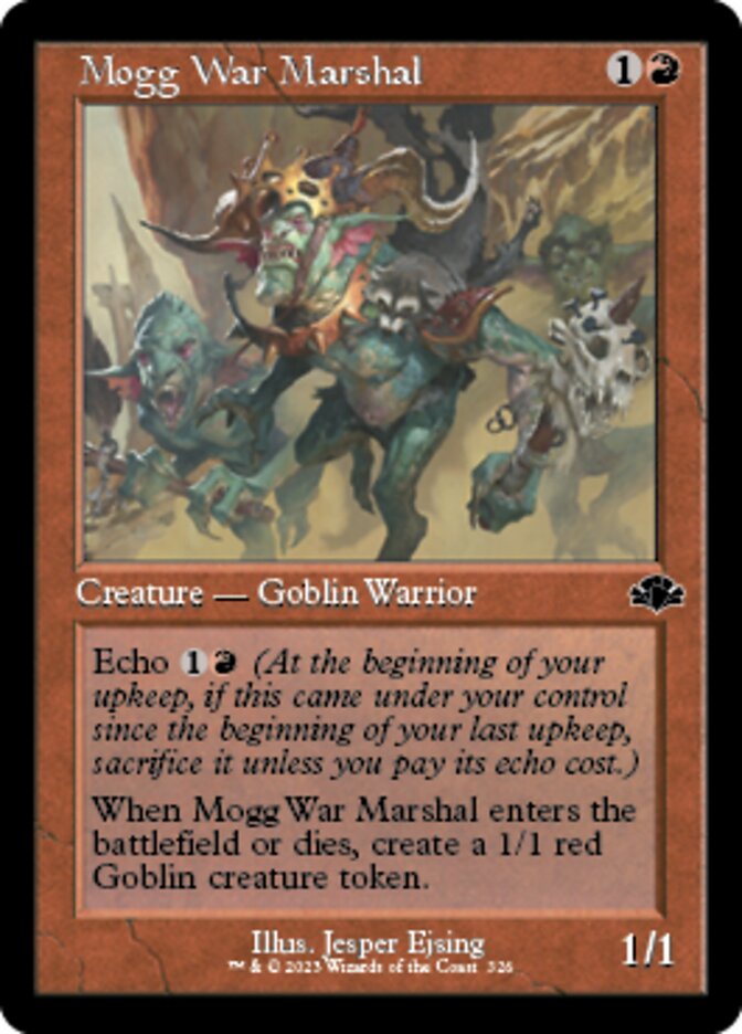 Mogg War Marshal - [Retro Frame] Dominaria Remastered (DMR)