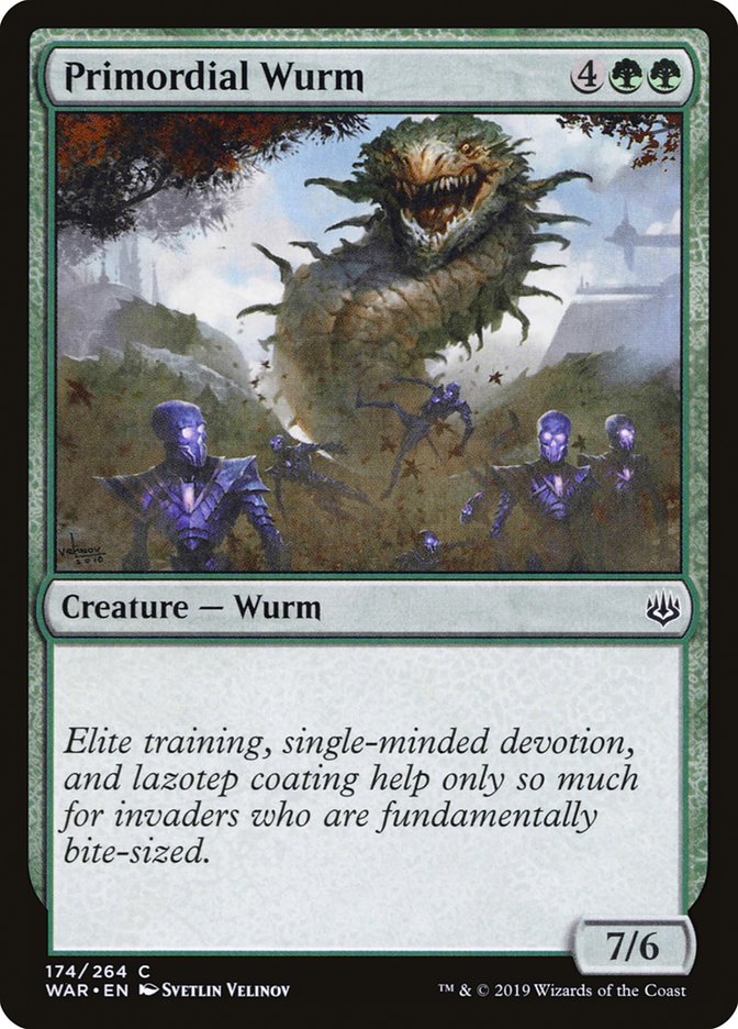 Primordial Wurm - [Foil] War of the Spark (WAR)