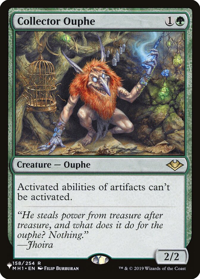 Collector Ouphe - The List (PLIST)