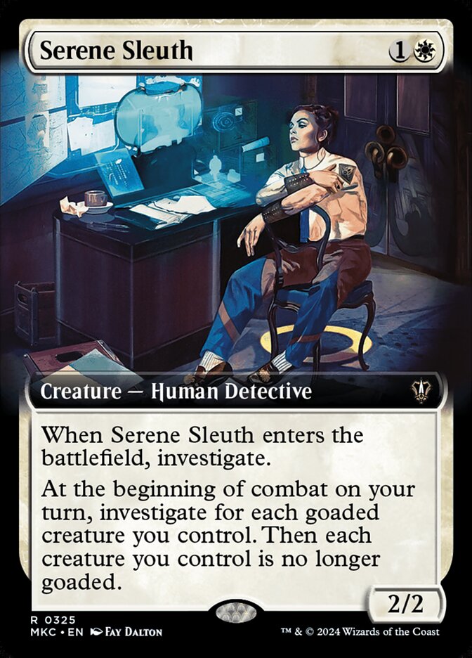 Serene Sleuth - [Extended Art] Murders at Karlov Manor Commander (MKC)