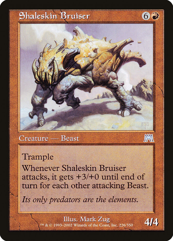 Shaleskin Bruiser - [Foil, Retro Frame] Onslaught (ONS)