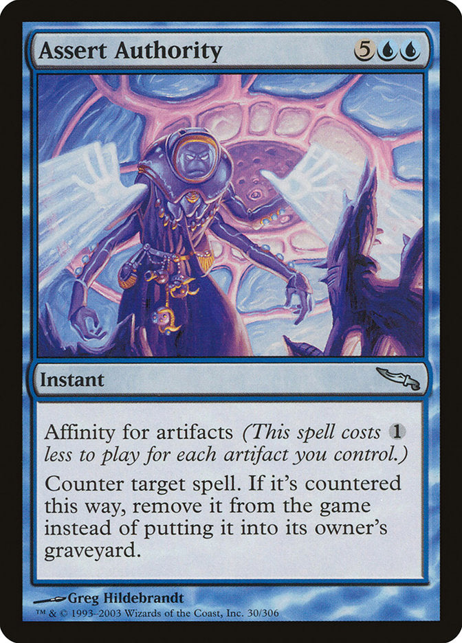 Assert Authority - [Foil] Mirrodin (MRD)