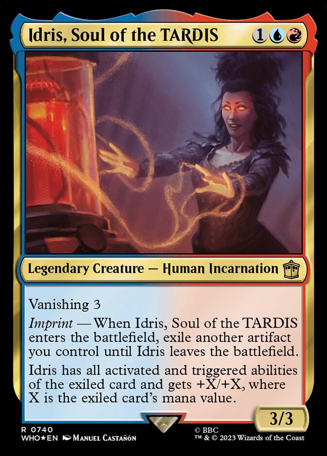 Idris, Soul of the TARDIS - [Surge Foil] Doctor Who (WHO)