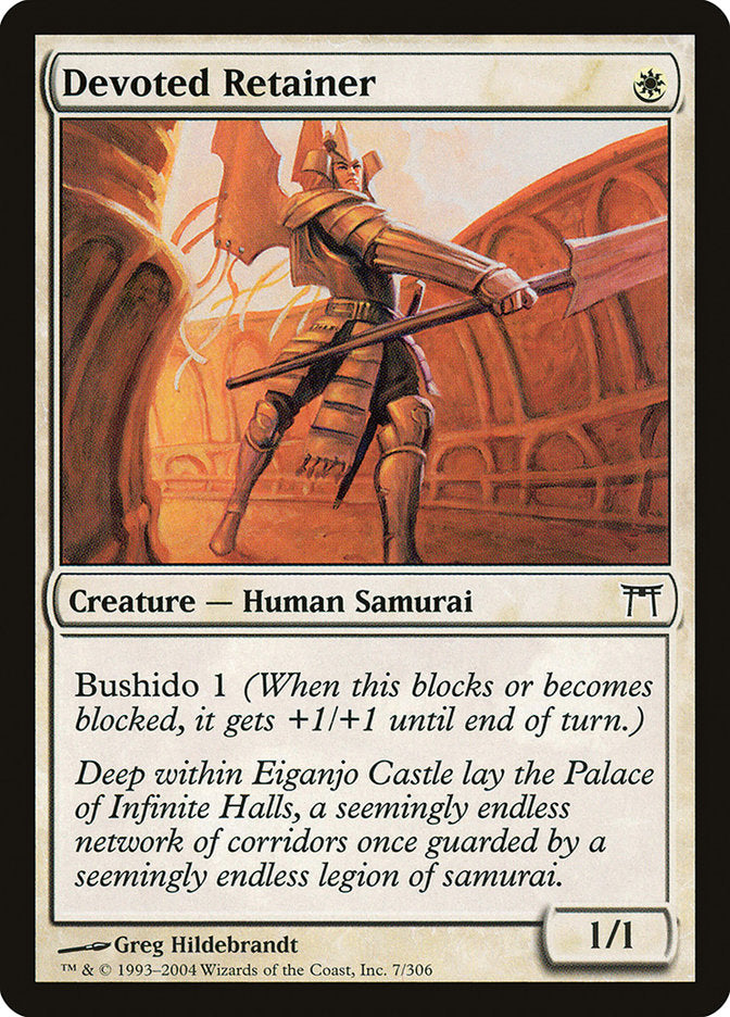 Devoted Retainer - [Foil] Champions of Kamigawa (CHK)