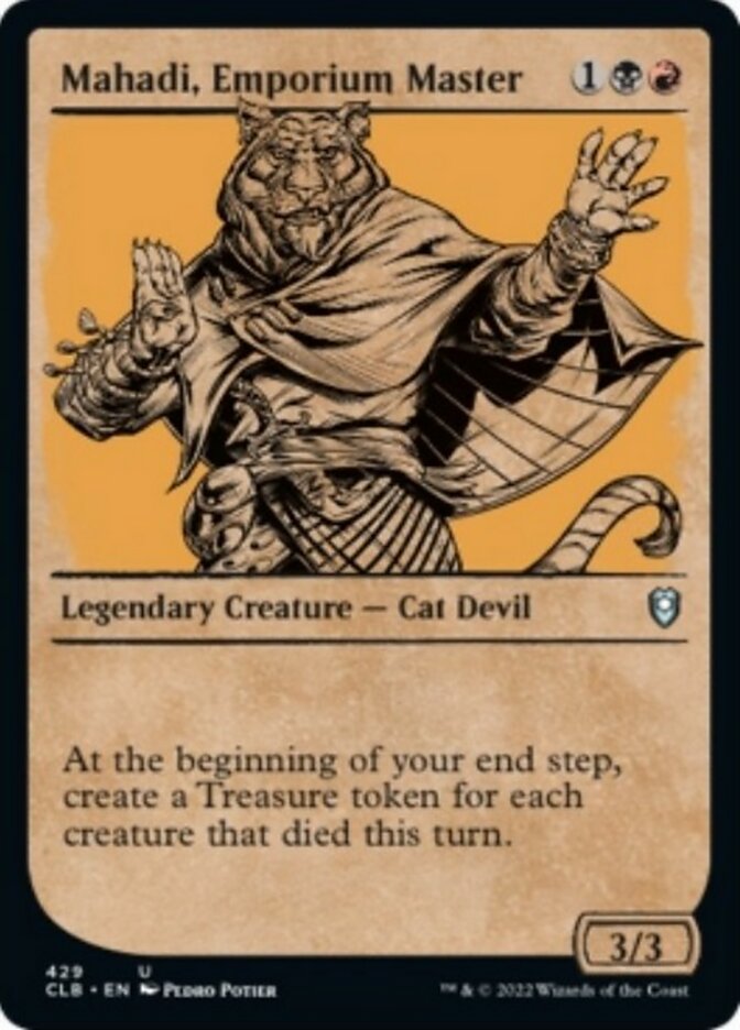 Mahadi, Emporium Master - [Showcase] Commander Legends: Battle for Baldur's Gate (CLB)