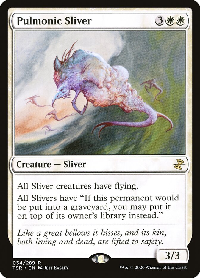 Pulmonic Sliver - [Foil] Time Spiral Remastered (TSR)