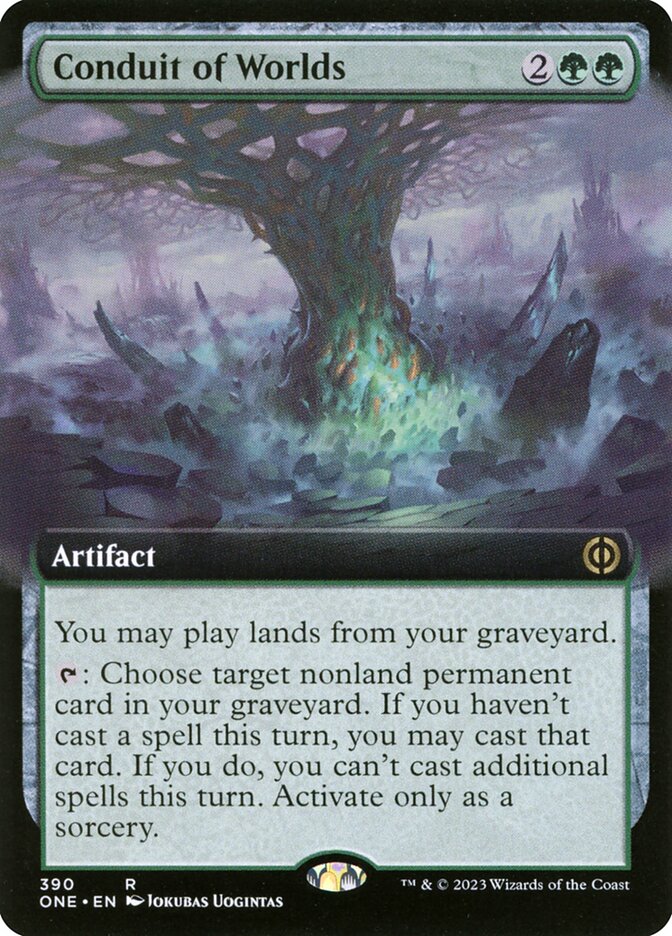 Conduit of Worlds - [Extended Art] Phyrexia: All Will Be One (ONE)