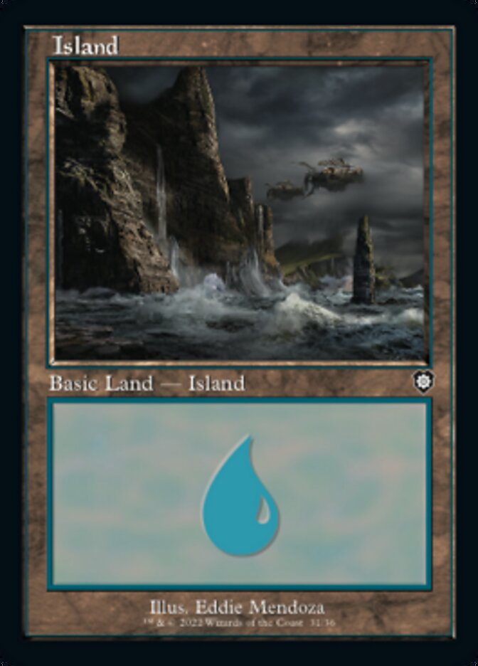 Island (31) - The Brothers' War Commander (BRC)