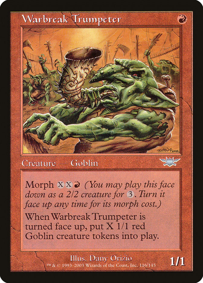 Warbreak Trumpeter - [Foil] Legions (LGN)
