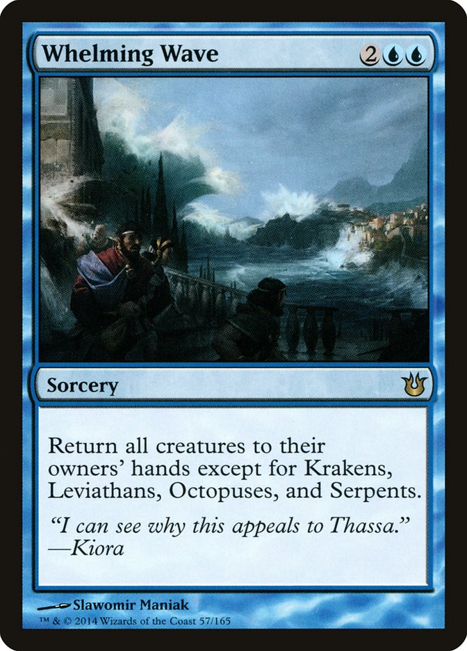 Whelming Wave - [Foil] Born of the Gods (BNG)