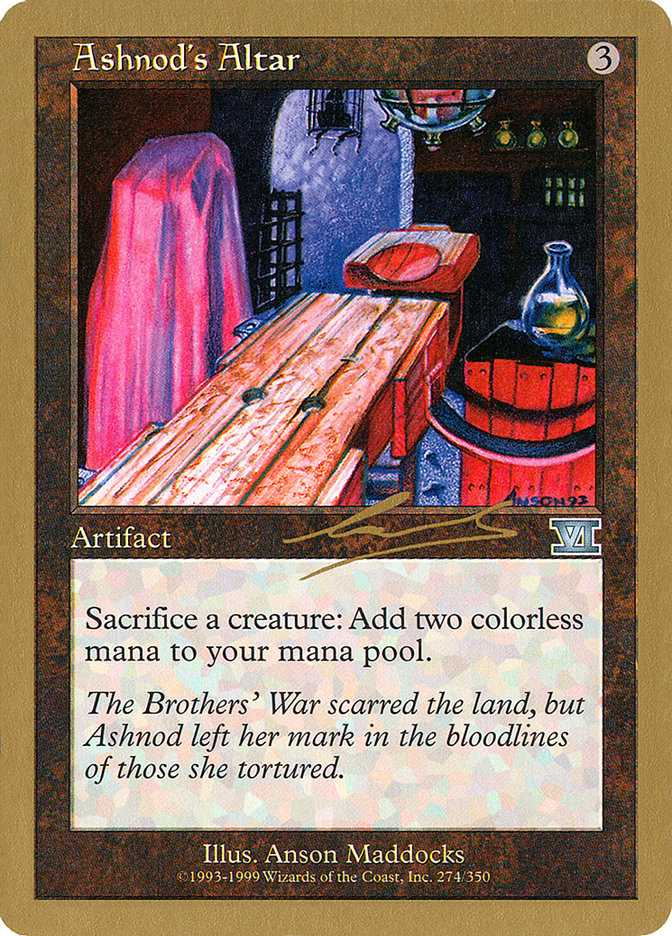 Ashnod's Altar - World Championship Decks 2000 (WC00)