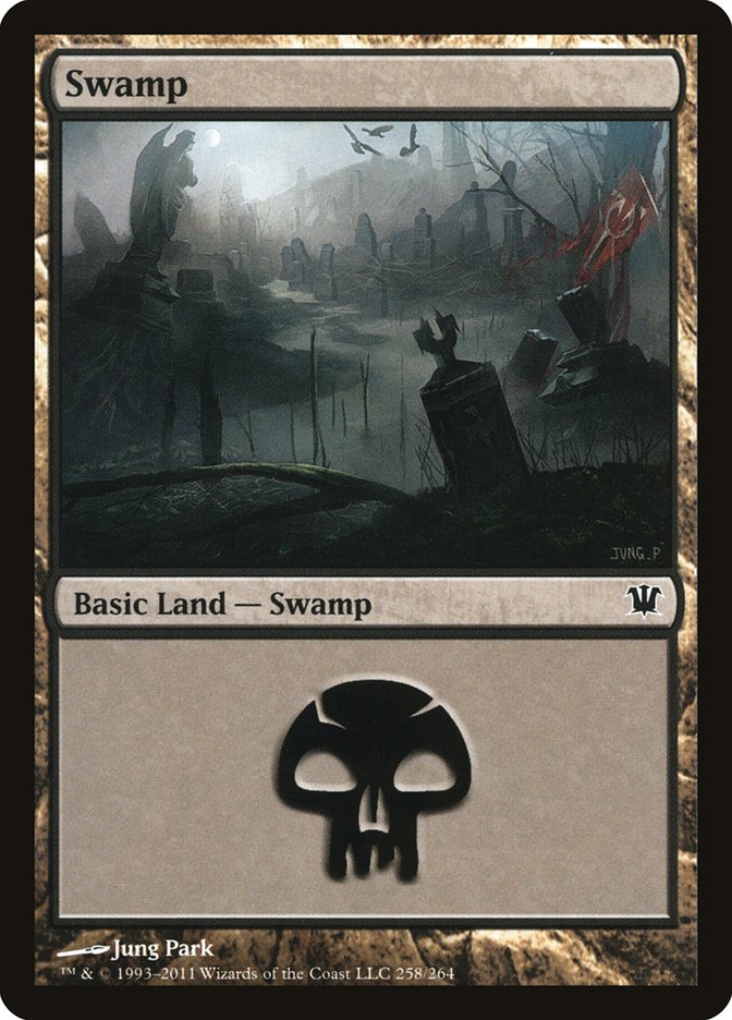 Swamp - [Foil] Innistrad (ISD)