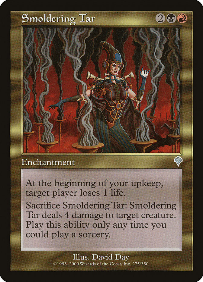 Smoldering Tar - [Foil, Retro Frame] Invasion (INV)