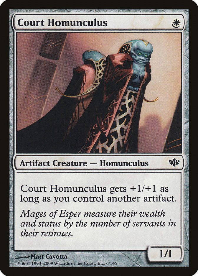 Court Homunculus - [Foil] Conflux (CON)