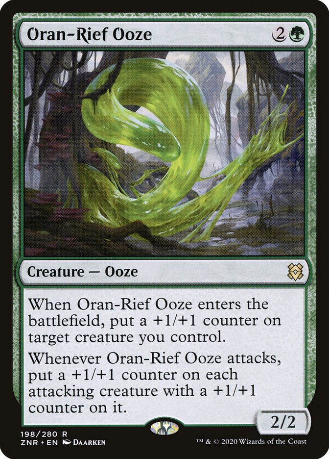 Oran-Rief Ooze - [Foil] Zendikar Rising (ZNR)
