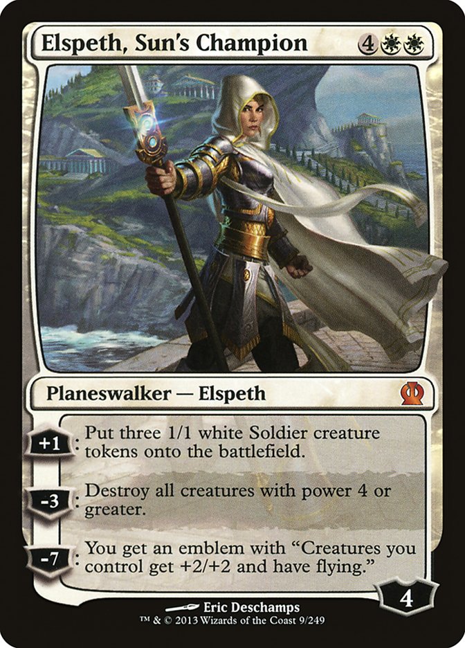 Elspeth, Sun's Champion - [Foil] Theros (THS)