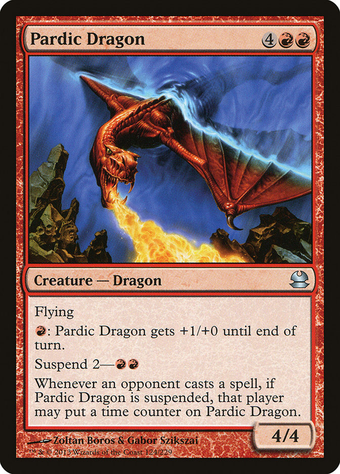Pardic Dragon - [Foil] Modern Masters (MMA)