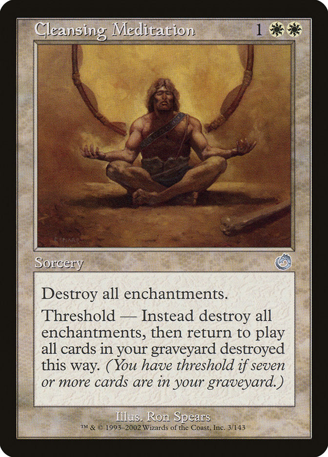 Cleansing Meditation - [Foil] Torment (TOR)