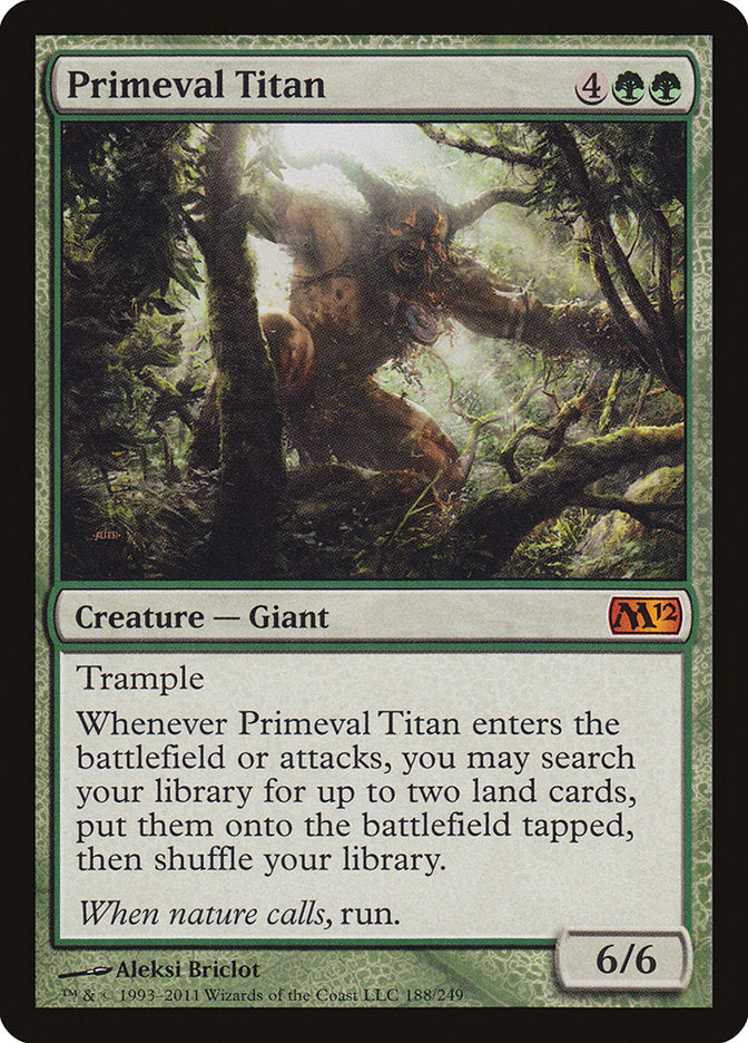 Primeval Titan - [Foil] Magic 2012 (M12)