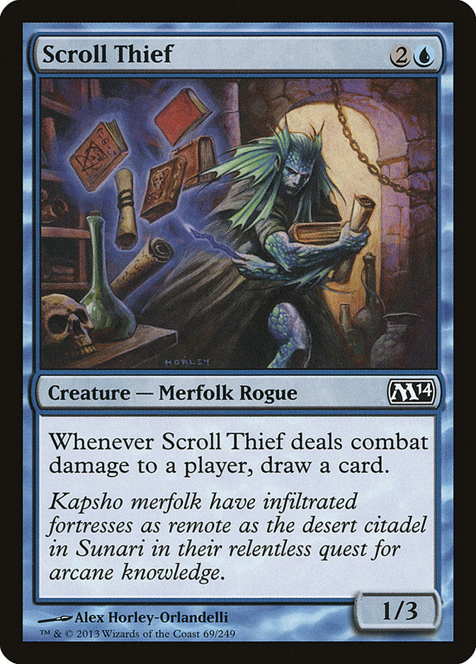 Scroll Thief - [Foil] Magic 2014 (M14)
