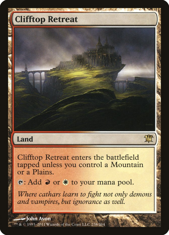 Clifftop Retreat - [Foil] Innistrad (ISD)