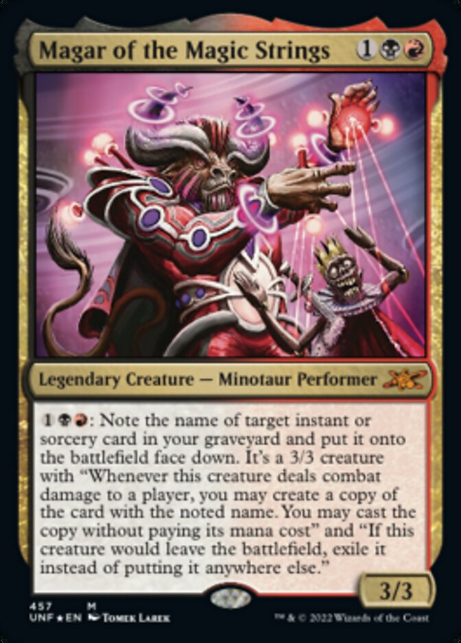 Magar of the Magic Strings - [Galaxy Foil] Unfinity (UNF)