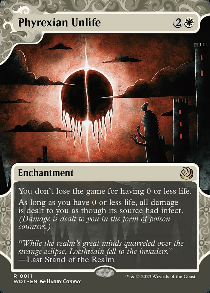 Phyrexian Unlife - [Showcase] Wilds of Eldraine: Enchanting Tales (WOT)