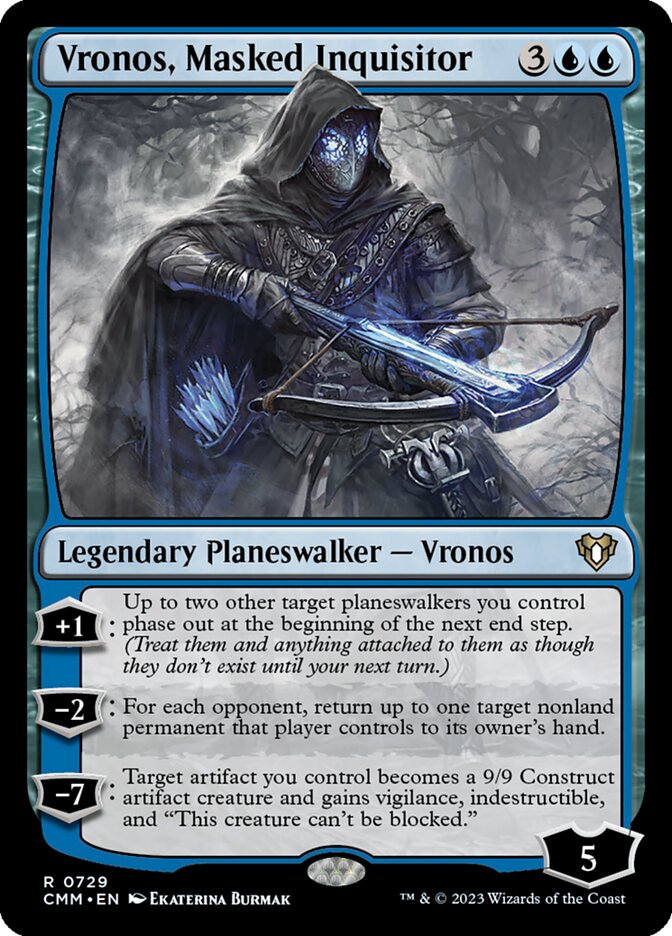 Vronos, Masked Inquisitor - Commander Masters (CMM)