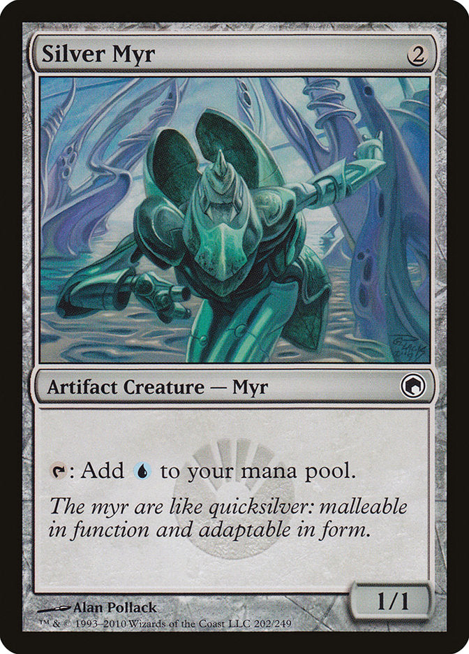 Silver Myr - [Foil] Scars of Mirrodin (SOM)