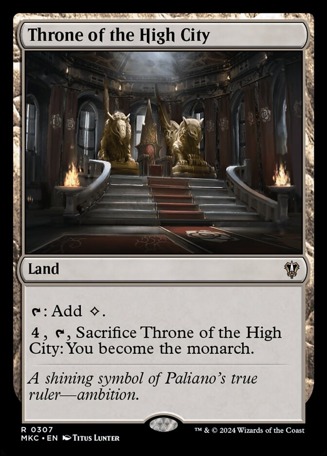 Throne of the High City - Murders at Karlov Manor Commander (MKC)