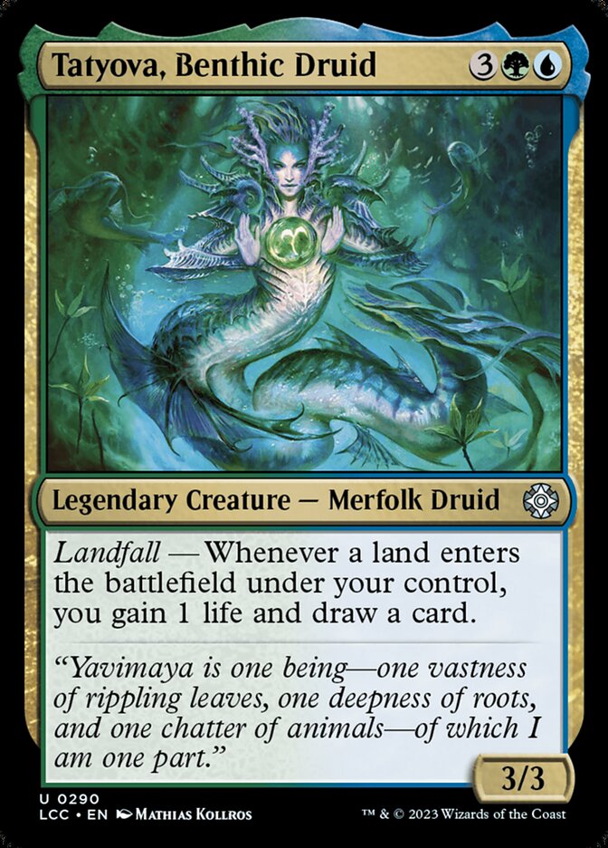 Tatyova, Benthic Druid - Lost Caverns of Ixalan Commander (LCC)