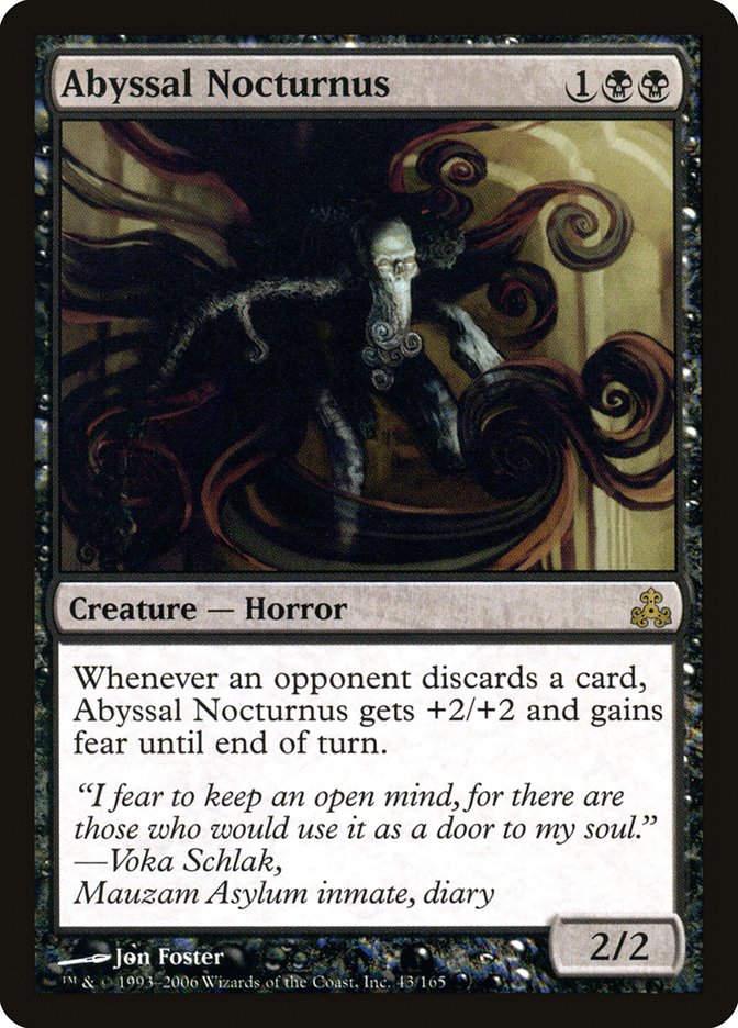 Abyssal Nocturnus - [Foil] Guildpact (GPT)