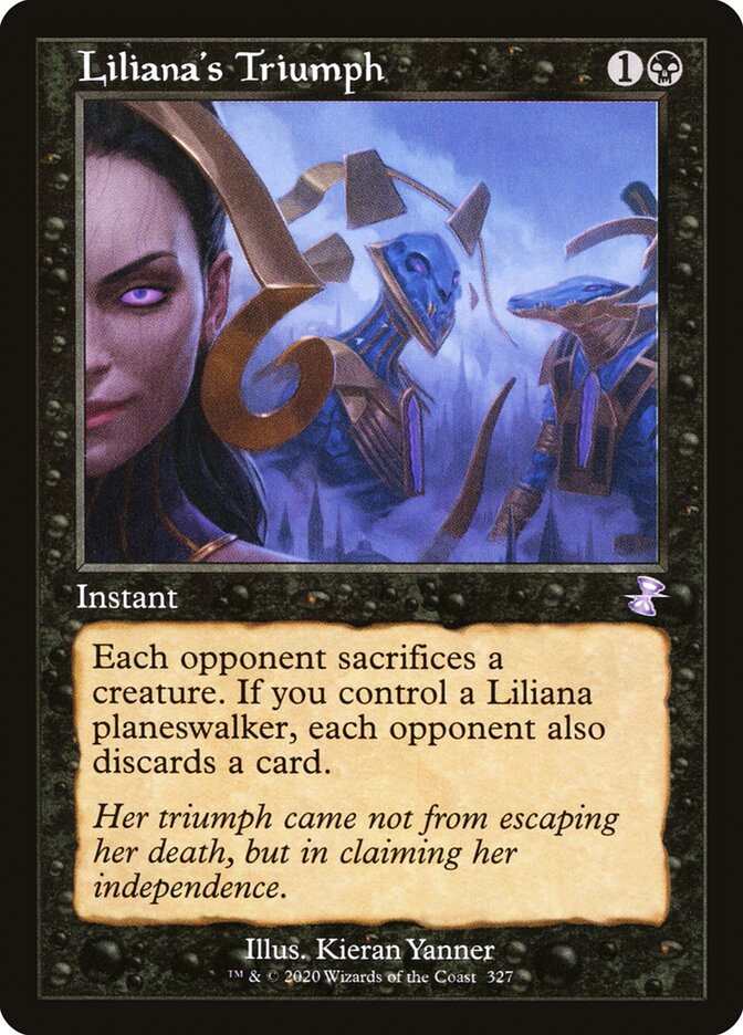 Liliana's Triumph - [Foil, Retro Frame] Time Spiral Remastered (TSR)