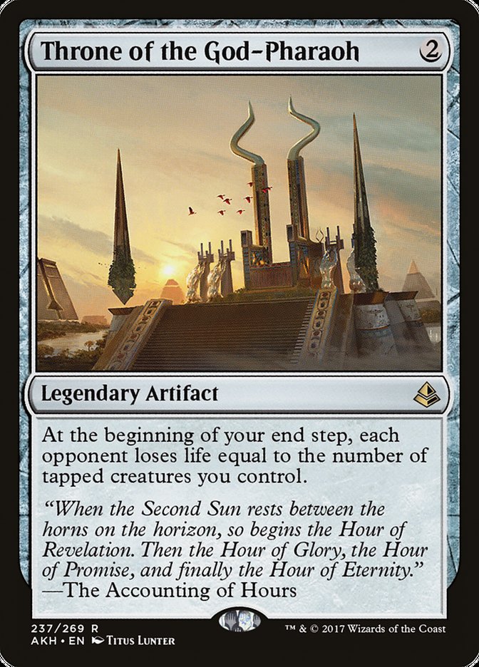 Throne of the God-Pharaoh - [Foil] Amonkhet (AKH)