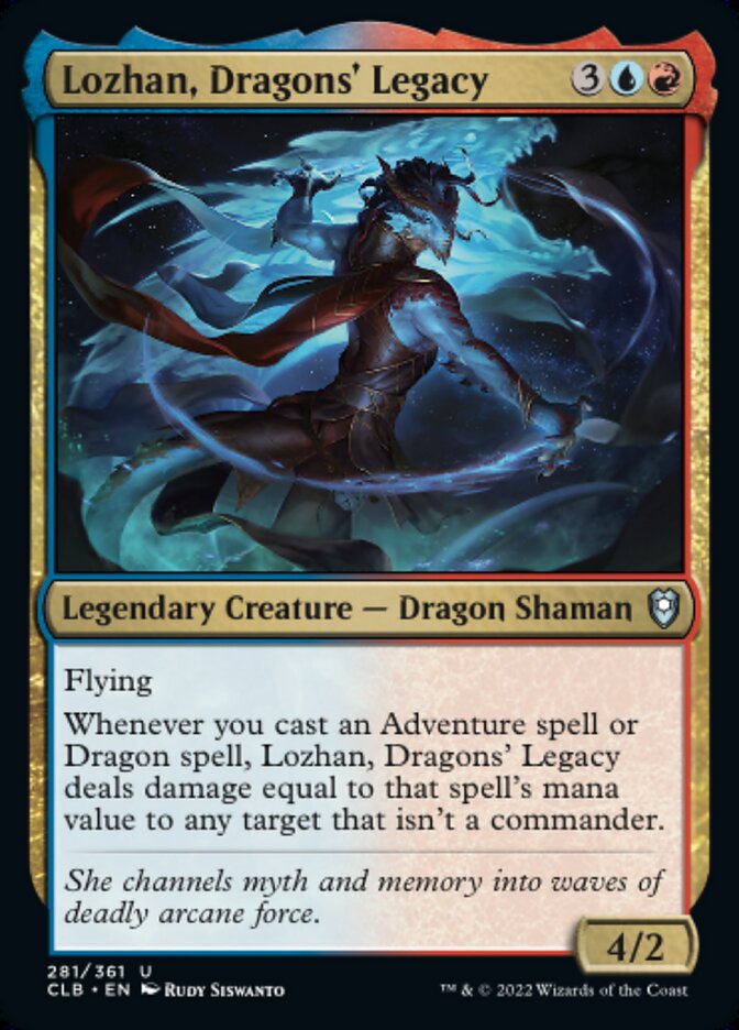 Lozhan, Dragons' Legacy - [Foil] Commander Legends: Battle for Baldur's Gate (CLB)