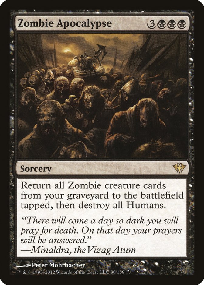 Zombie Apocalypse - [Foil] Dark Ascension (DKA)