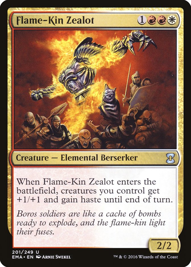 Flame-Kin Zealot - [Foil] Eternal Masters (EMA)