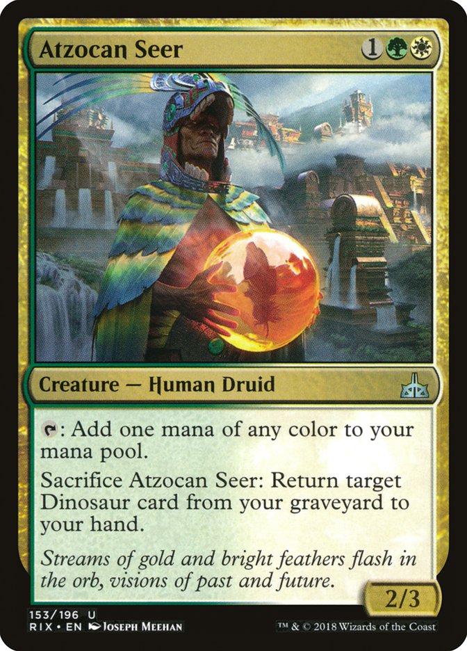 Atzocan Seer - Rivals of Ixalan (RIX)