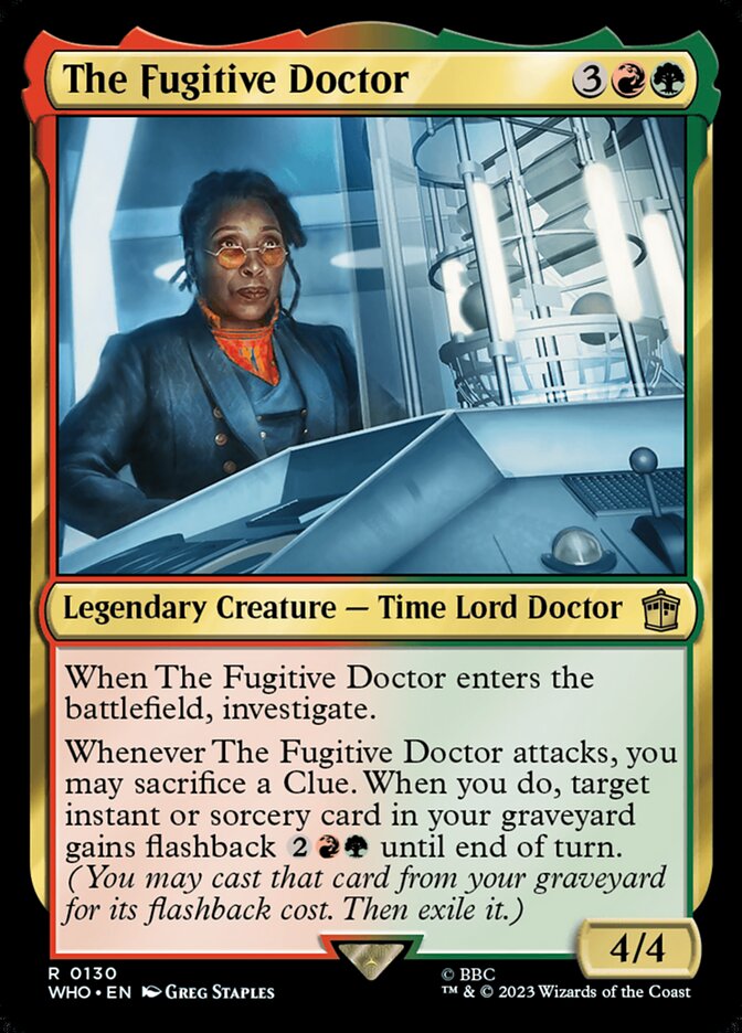 The Fugitive Doctor - [Foil] Doctor Who (WHO)