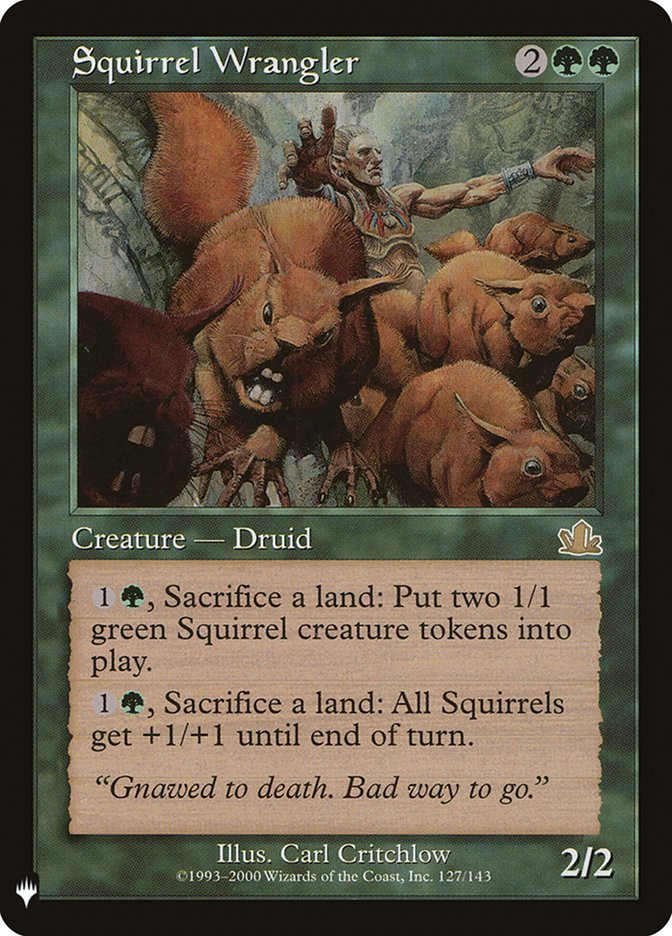 Squirrel Wrangler - [Retro Frame] Mystery Booster (MB1)