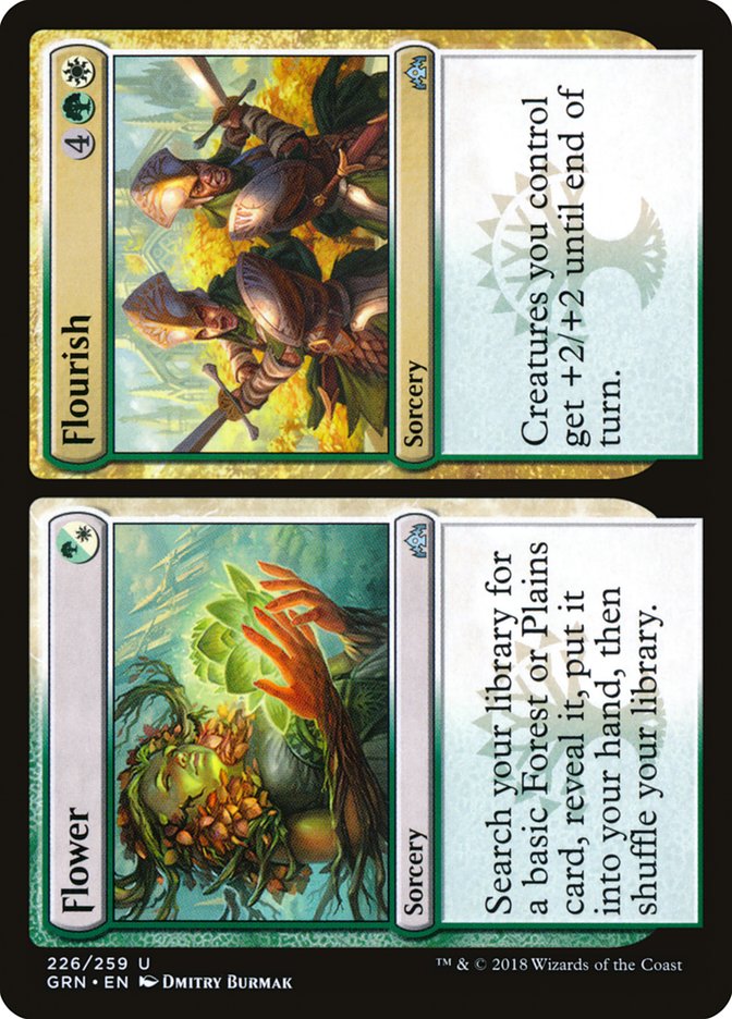 Flower // Flourish - [Foil] Guilds of Ravnica (GRN)