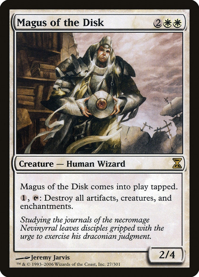 Magus of the Disk - [Foil] Time Spiral (TSP)
