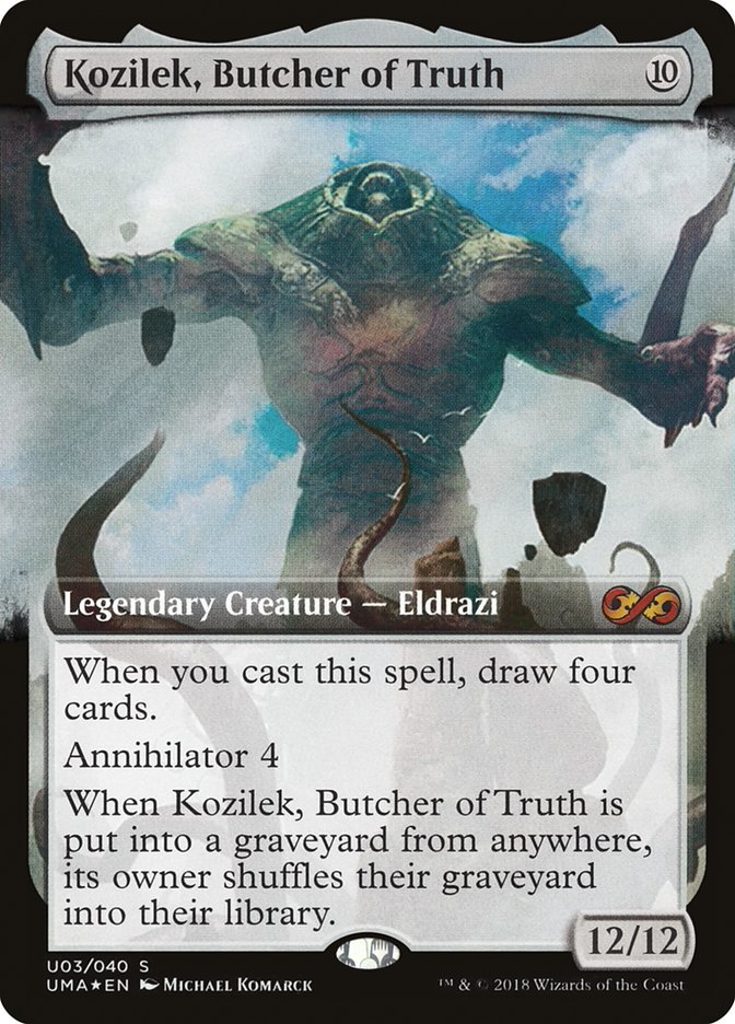 Kozilek, Butcher of Truth - [Foil, Promo] Ultimate Box Topper (PUMA)
