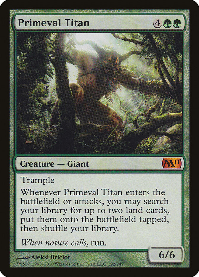 Primeval Titan - [Foil] Magic 2011 (M11)