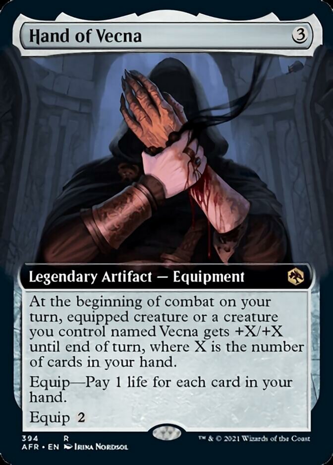 Hand of Vecna - [Extended Art] Adventures in the Forgotten Realms (AFR)