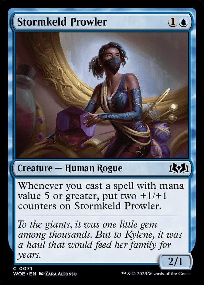 Stormkeld Prowler - [Foil] Wilds of Eldraine (WOE)