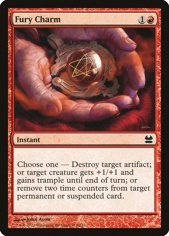 Fury Charm - [Foil] Modern Masters (MMA)