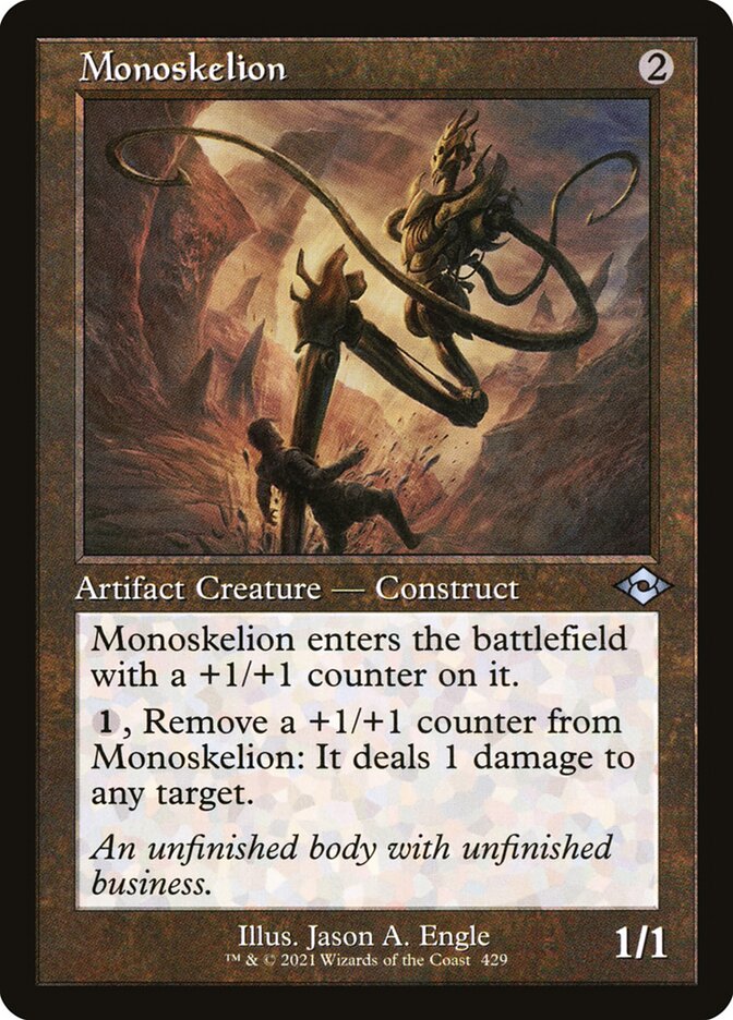 Monoskelion - [Foil, Retro Frame] Modern Horizons 2 (MH2)