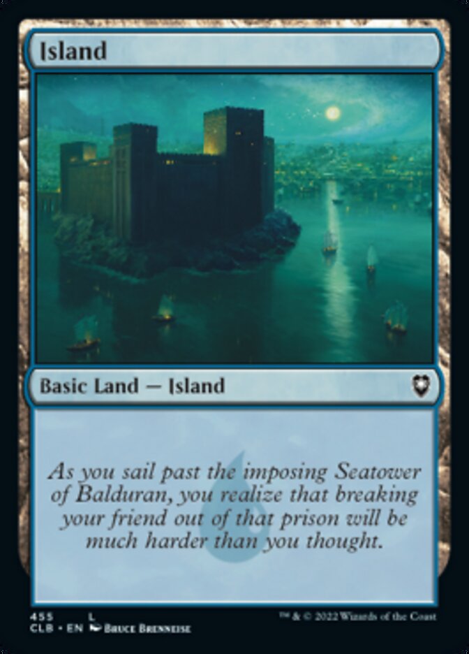 Island (455) - Commander Legends: Battle for Baldur's Gate (CLB)